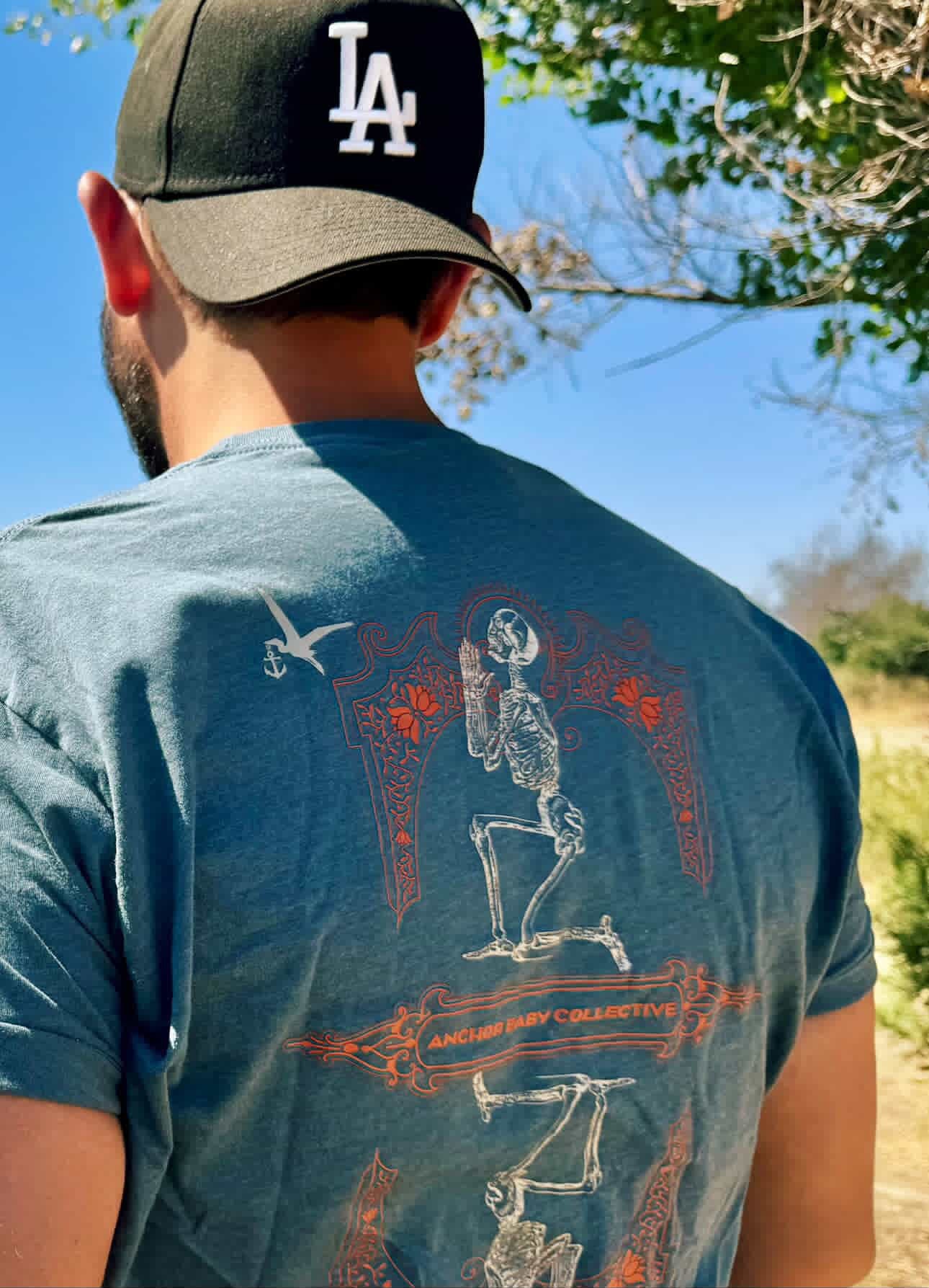 Card Praying Skeletons T-shirt