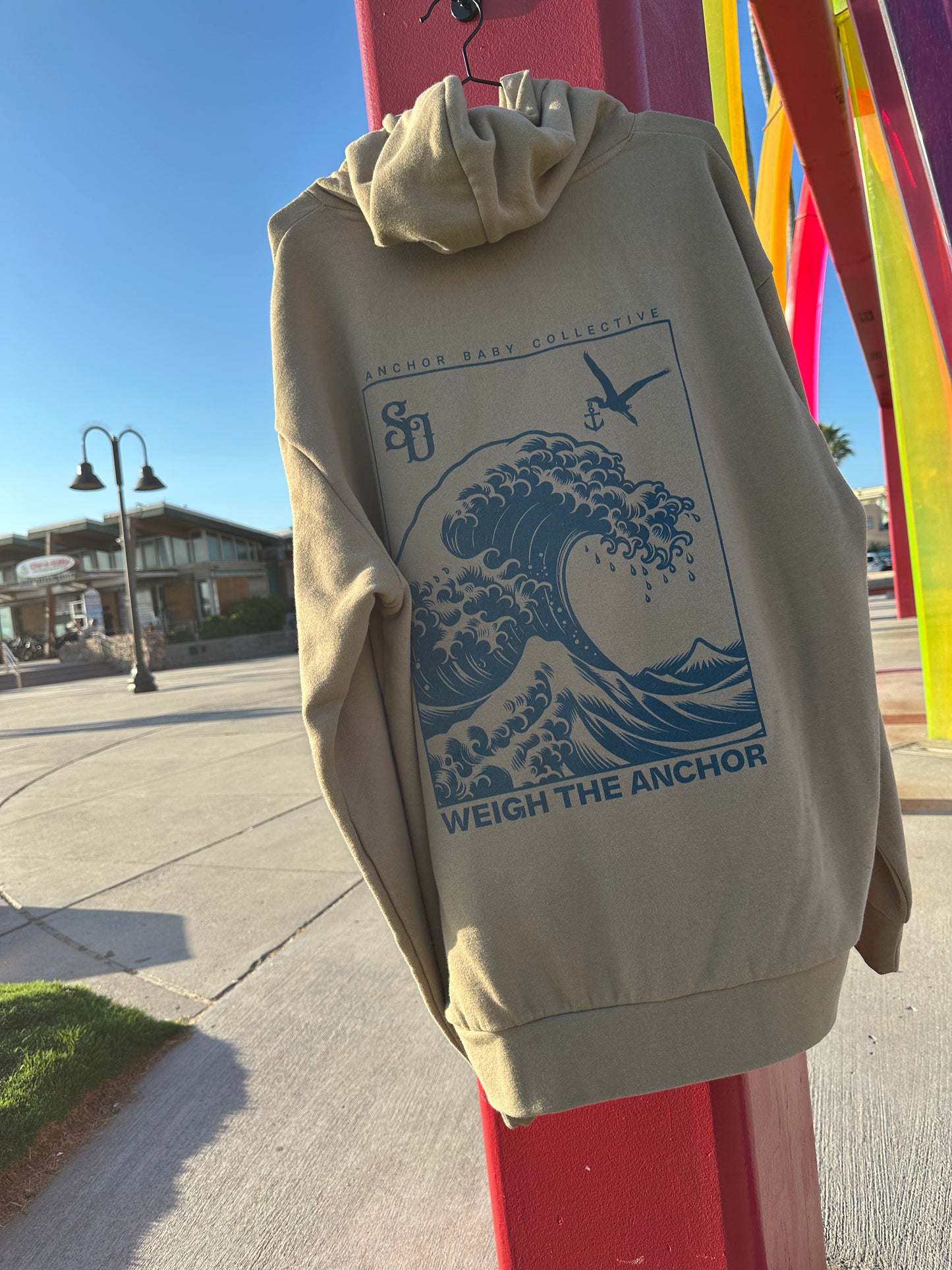 Waves Hooded Sweatshirt