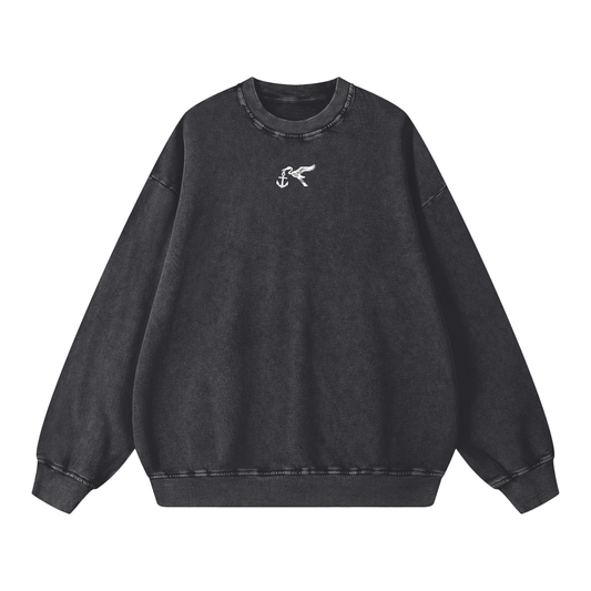 Stork and Anchor Oversized Sweatshirt