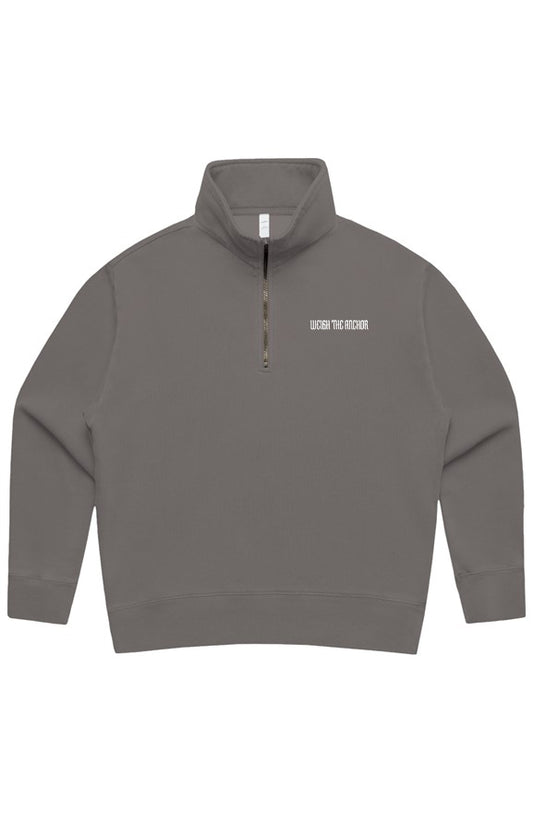 Womens Faded Half Zip