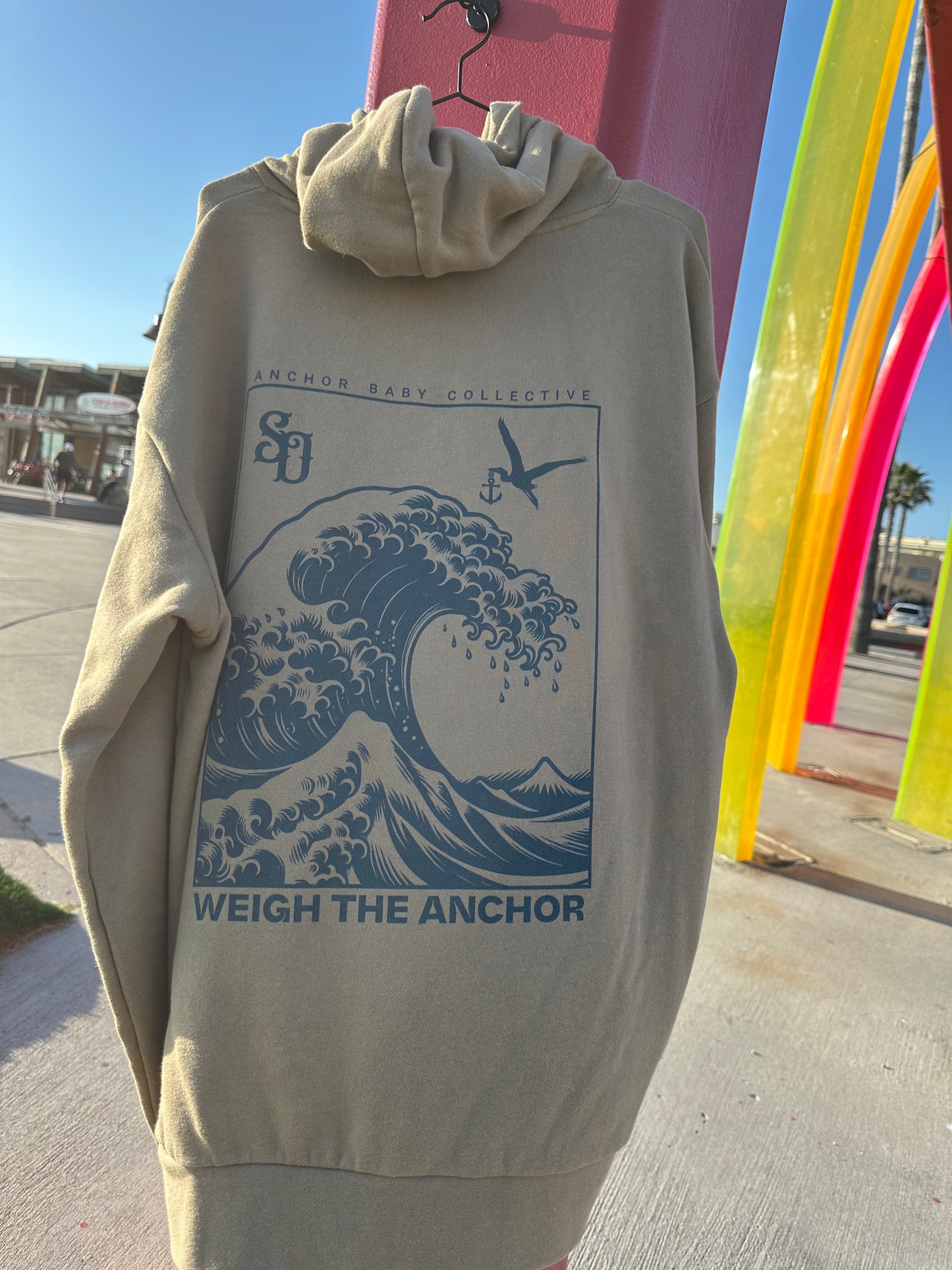 Waves Hooded Sweatshirt