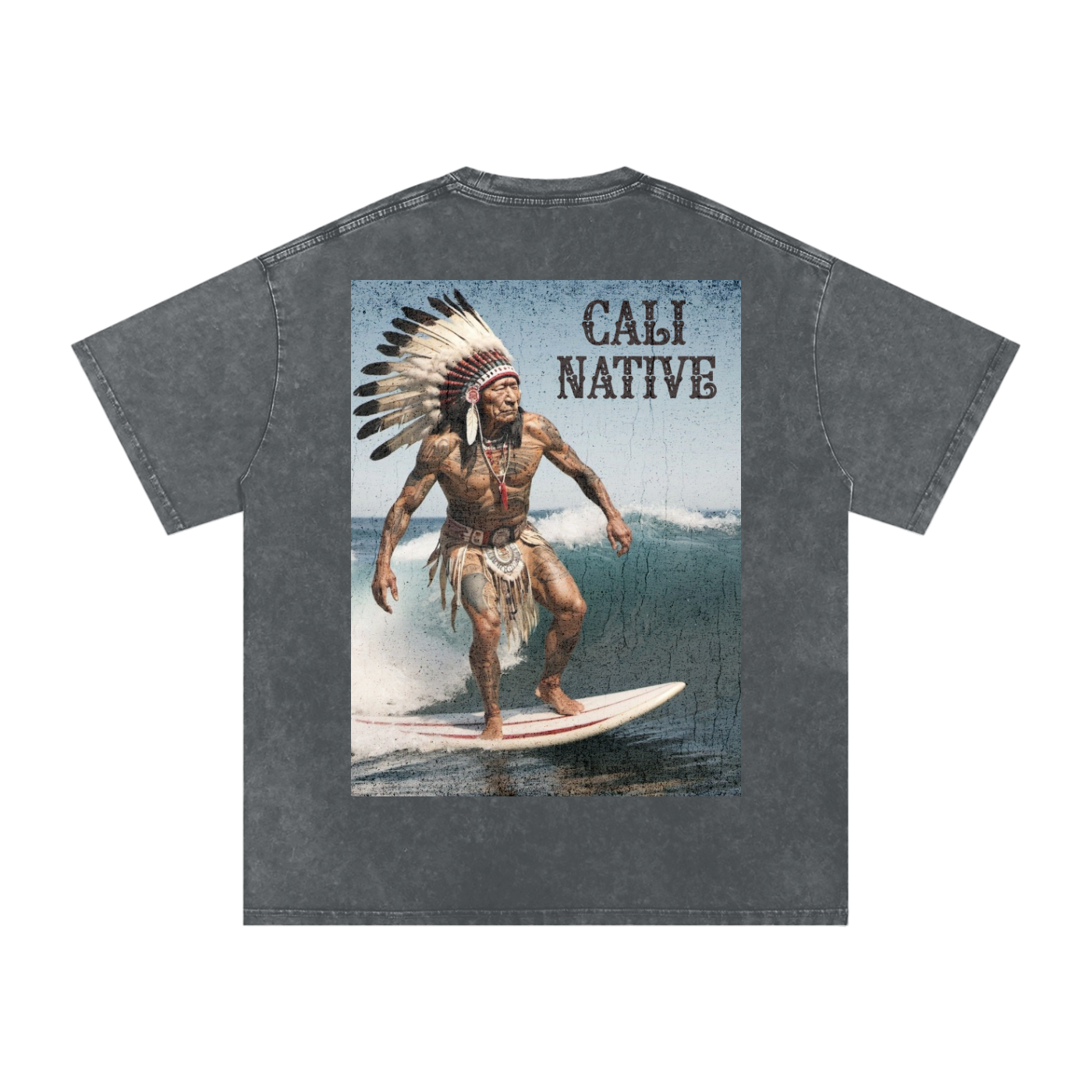 Cali Native Oversized Cotton T-Shirt