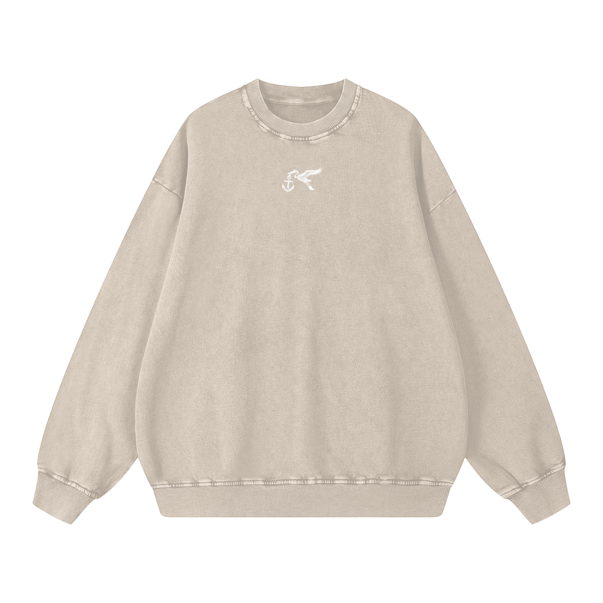 Stork and Anchor Oversized Sweatshirt